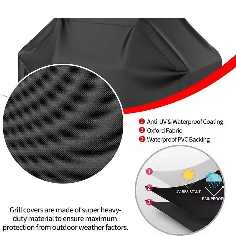 BBQ Gas Grill Cover, custom garden tool with logo imprint 4
