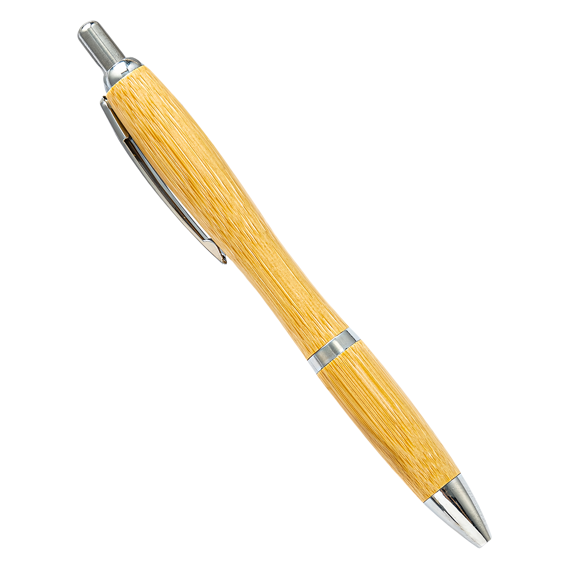Bamboo Ballpoint Pen with Gourd Design - Creative Wooden Pen 2