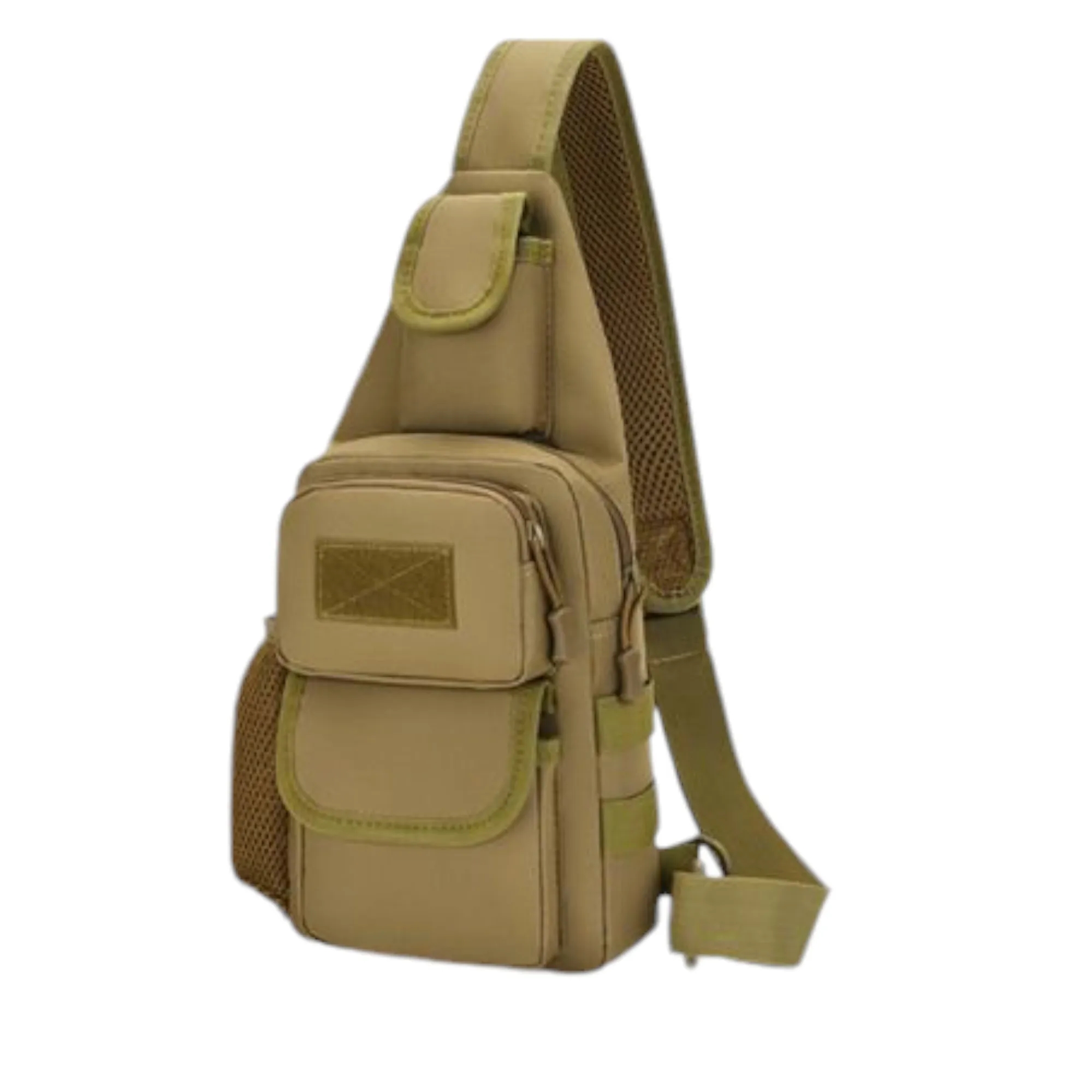 14.9" x 1.9" x 7.1" Outdoor Camouflage Tactical Chest Bag 8
