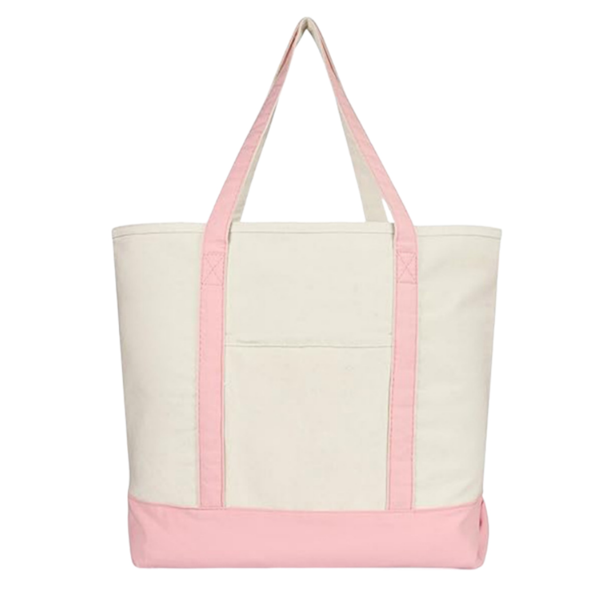 Reusable Canvas Tote Bag with Front Pocket 10