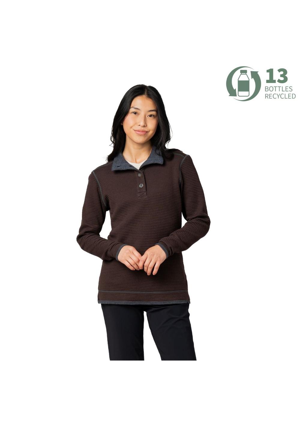 Storm Creek Women's Maverick Waffle Knit Button Up 40