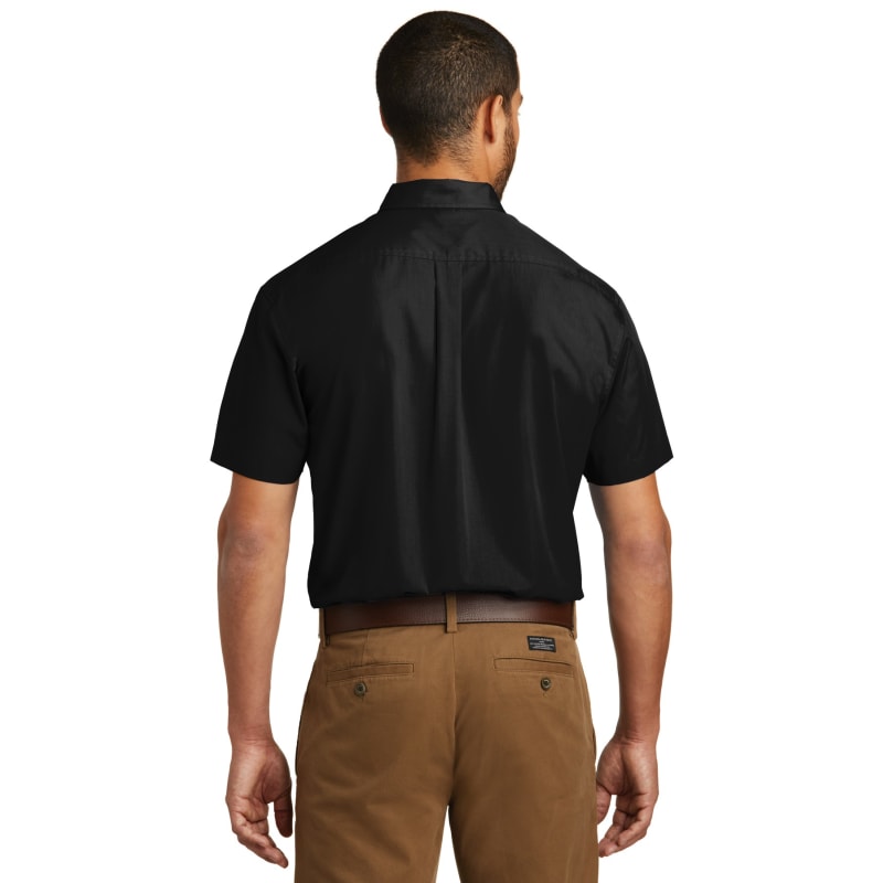 Port Authority Short Sleeve Carefree Poplin Shirt. 10
