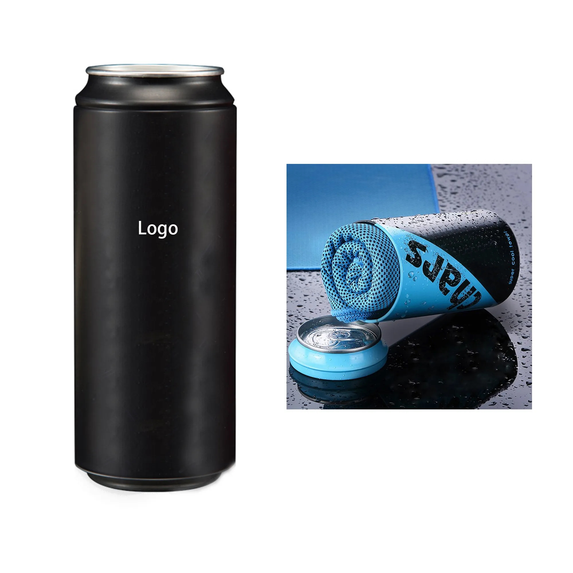 Tinplate Cold Towel Tin Can Gift Jar 3