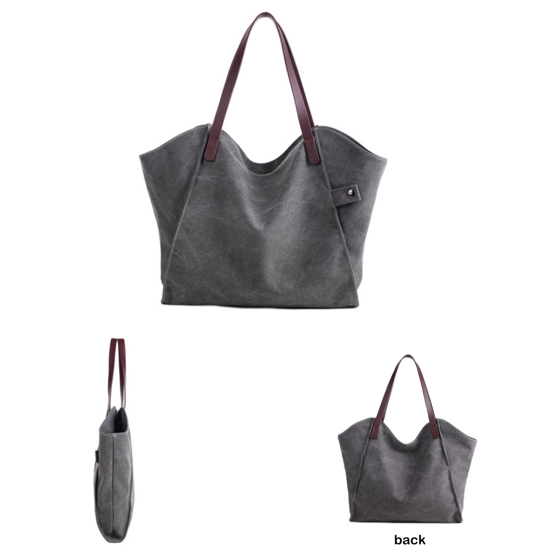 High Fashion Urban Canvas Tote Bag, custom tote bag with logo imprint 5