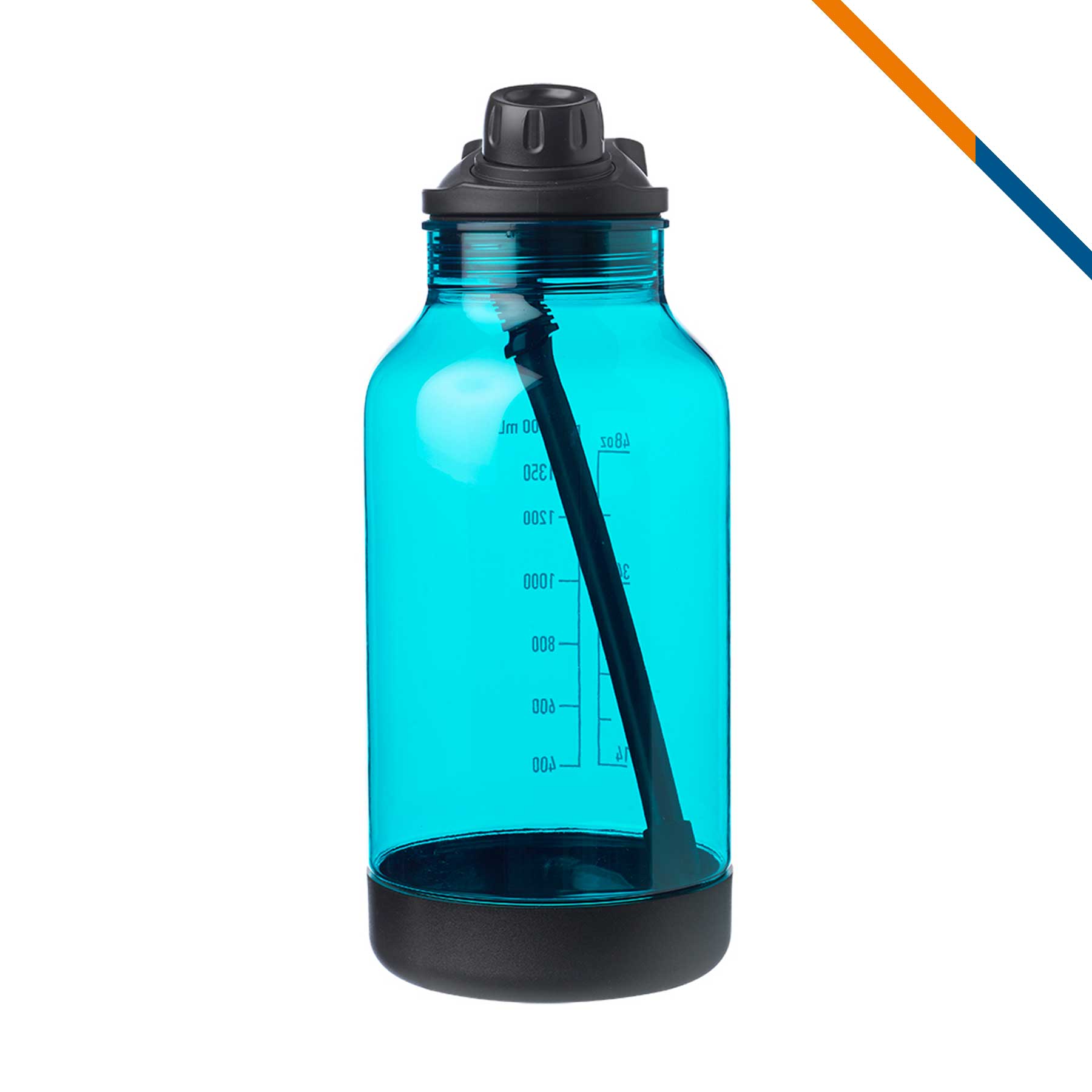 Pollin Plastic Sports Bottle - 64 OZ. 6
