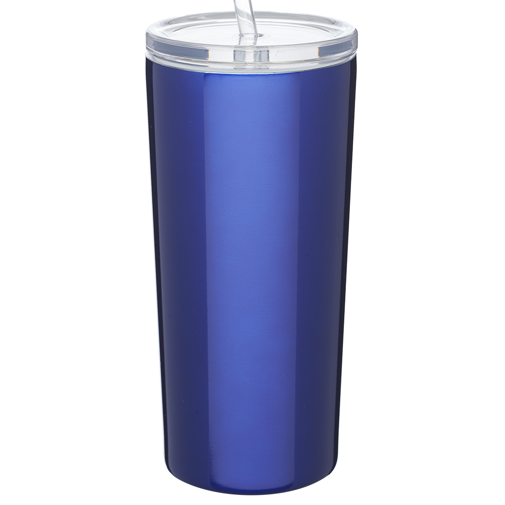 16 oz. Mira Stainless Steel Tumblers with Straw 3