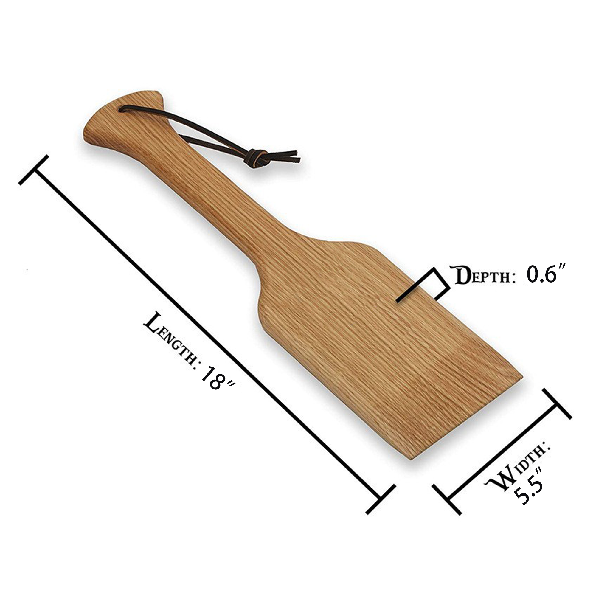 Outdoor Barbecue Cleaning Wooden Spatula 3
