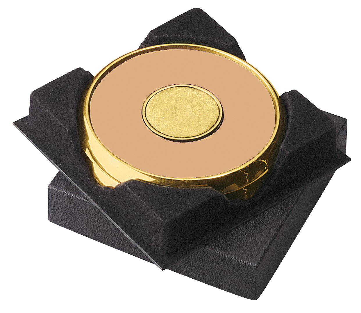 JAFFA® Two Coasters in Deluxe Black Flocked Gift Box 6