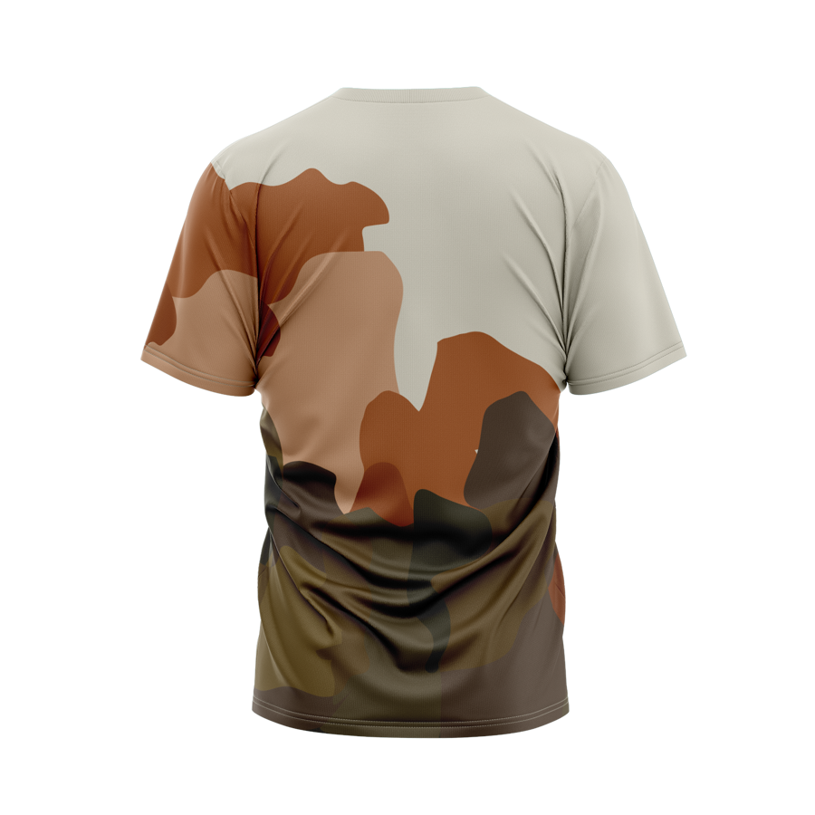 Unisex & Kids Sublimation Venetian Short Slv Tee - Economy 7