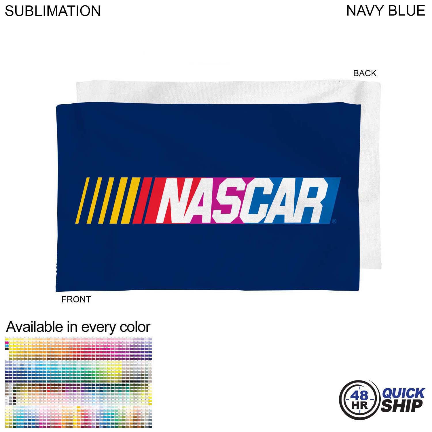 48 Hr Quick Ship - Plush Velour Terry Cotton Blend Colored Sports, Sweat Towel, 12x18, Sublimated 2