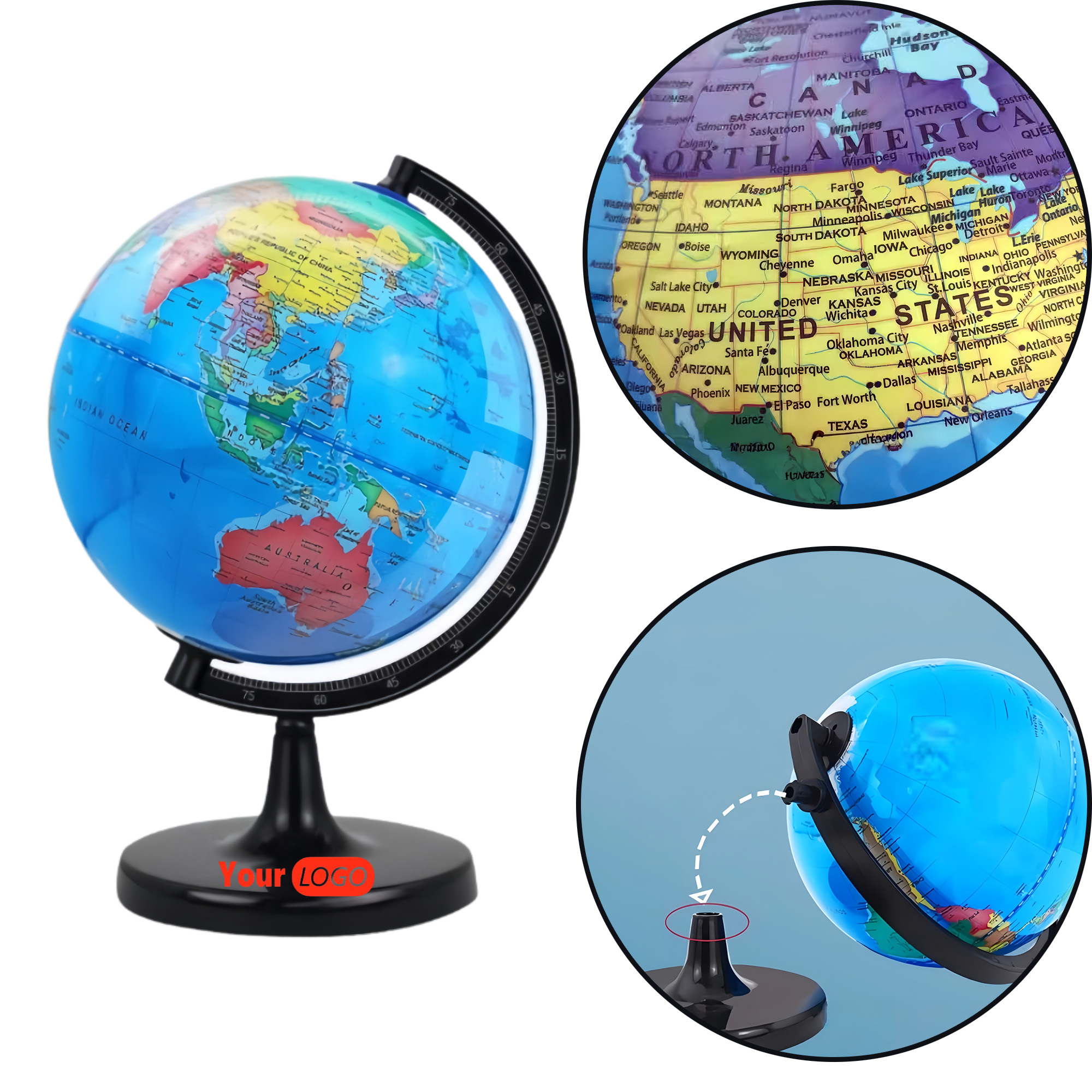 Clear English Student Globe Geography 3