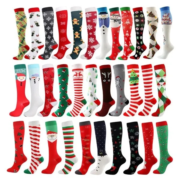 Christmas Compression Socks 11