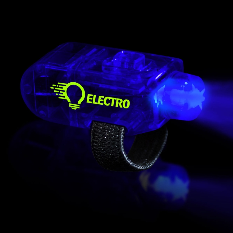 Blue LED Finger Light Ring