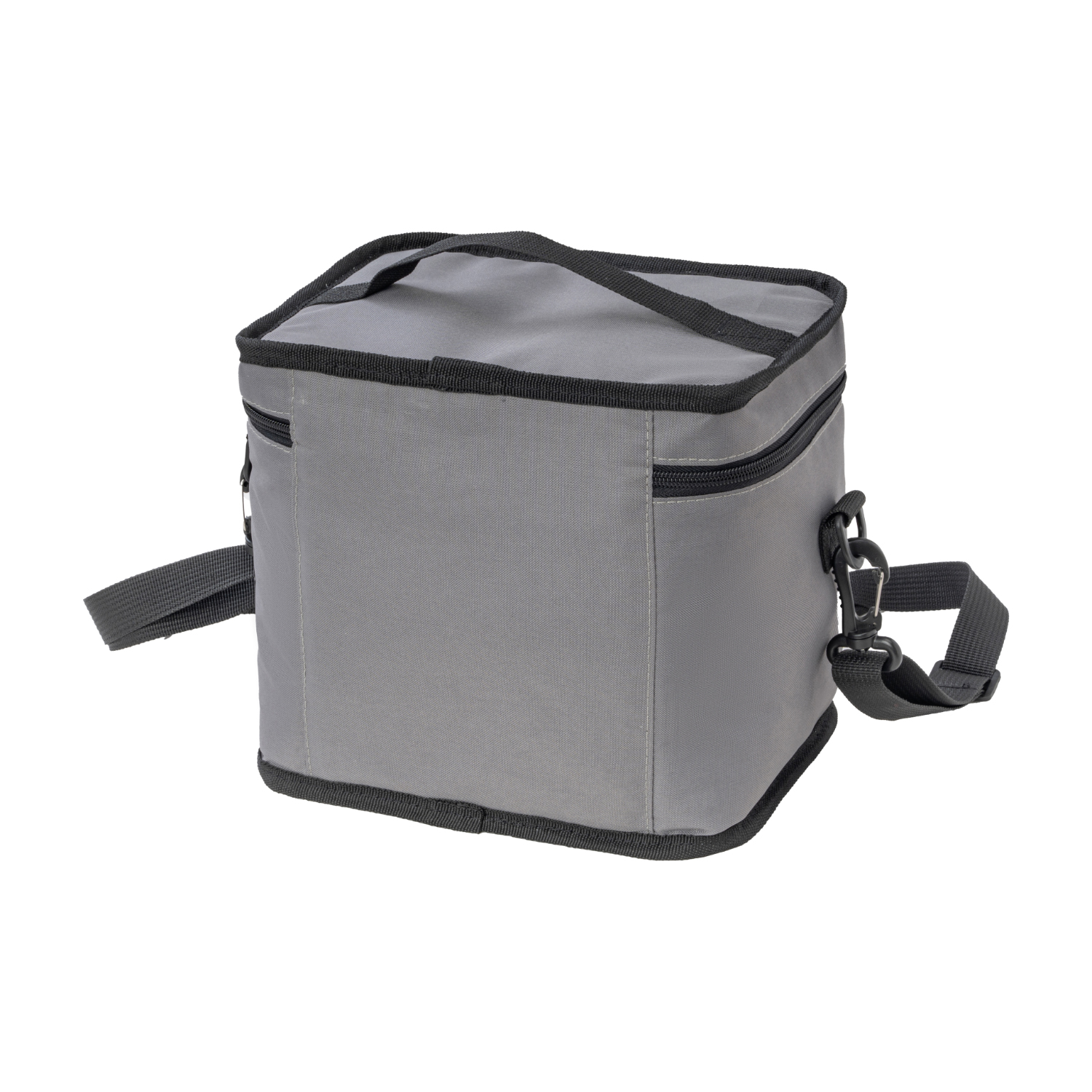 Insulated 6 Can Cooler Bag w/ Top Handle & Strap 11