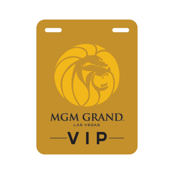 3" x 4" Plastic Identification Badge 5