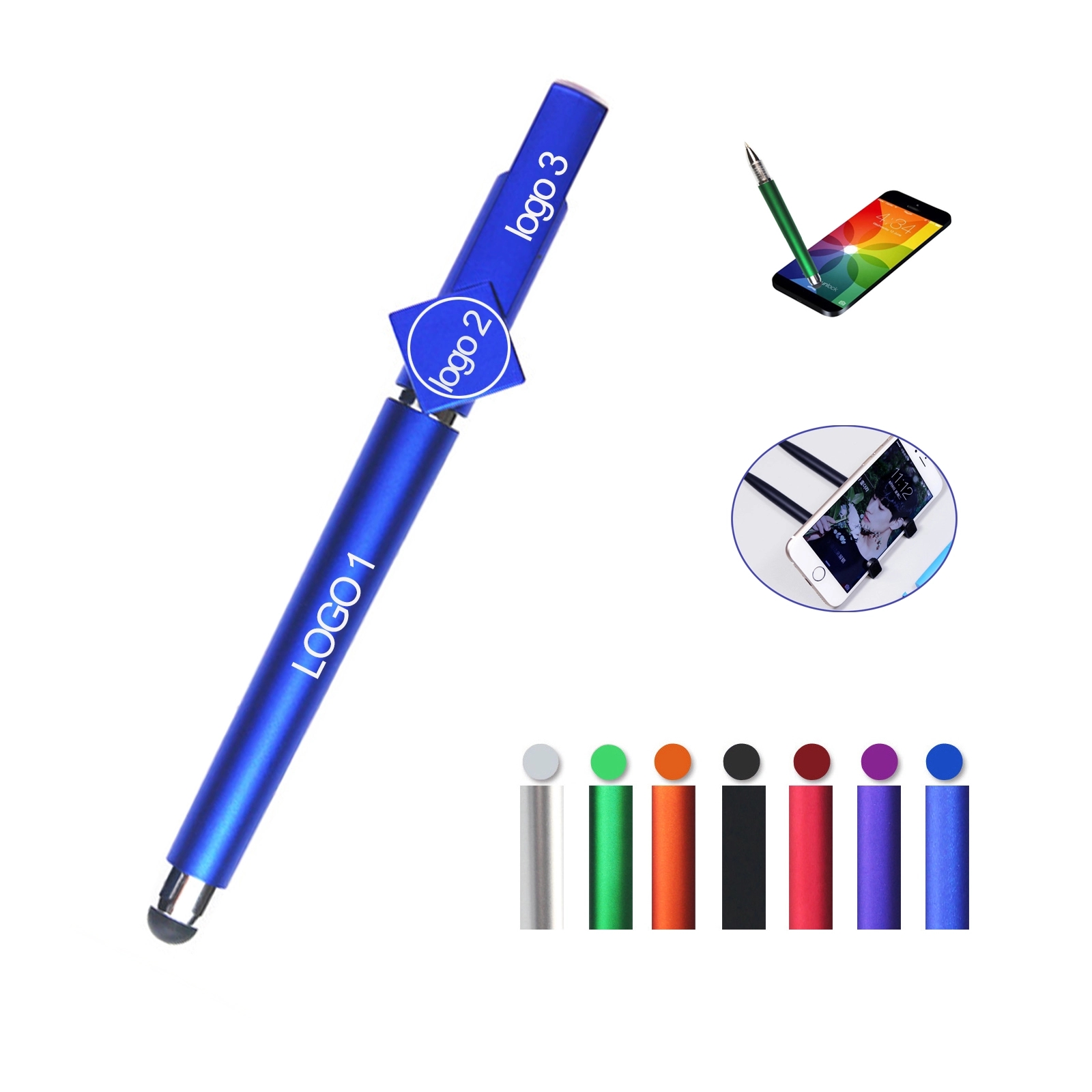 Multi-functional 3 in 1 Ballpoint Pen 2