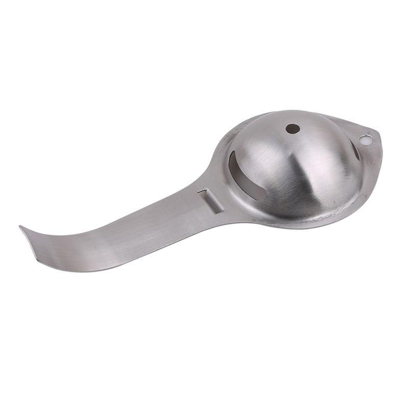 Stainless Steel Egg White and Yolk Separator w/ Long Handle 4