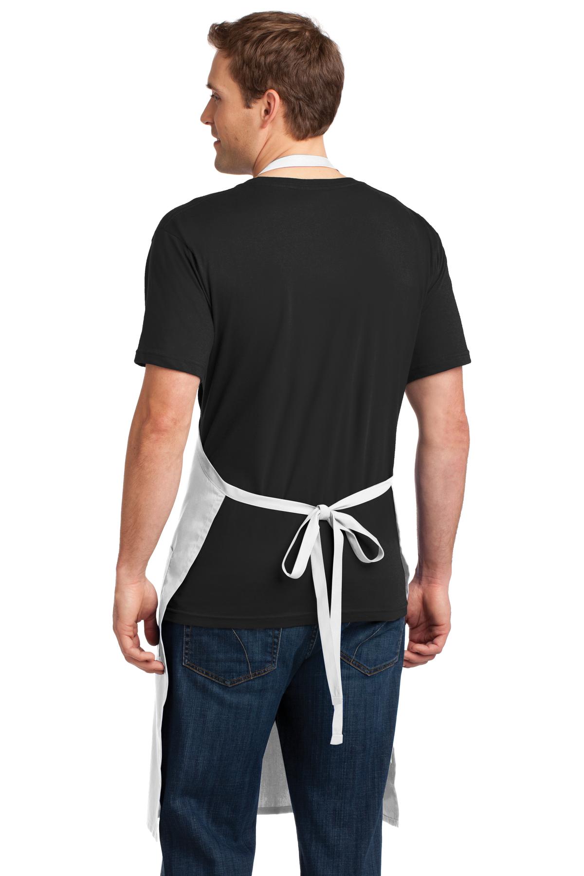 Port Authority Easy Care Extra Long Bib Apron with Stain Release. A700 44