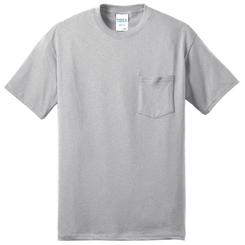 Port & Company Tall Core Blend Pocket Tee. 66