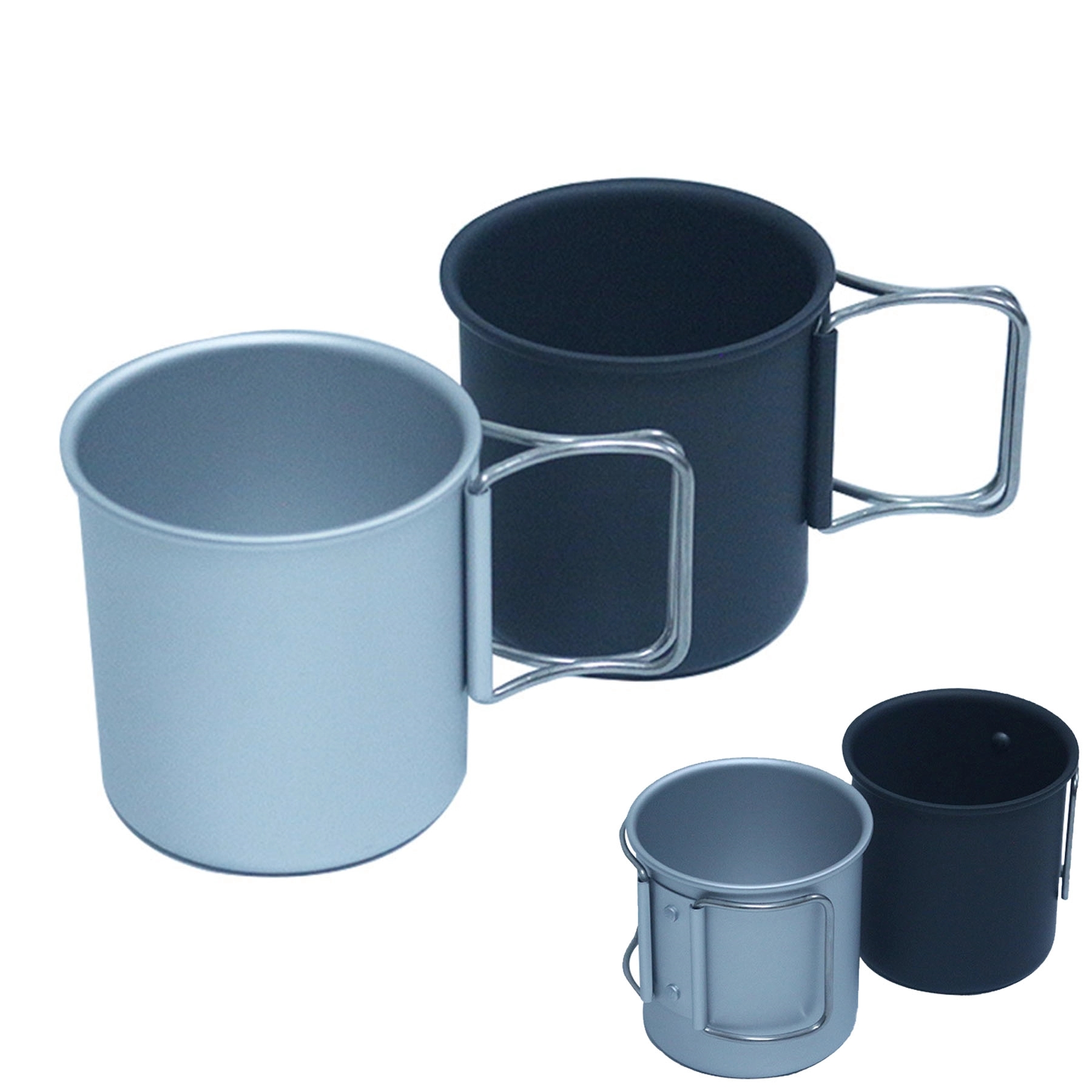 10 oz Outdoor Foldable Aluminum Alloy Cup 2
