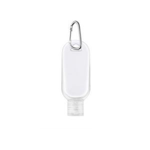 50ml Sanitizer Dispenser Bottle With Carabiner 28