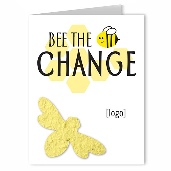 Seed Paper Shape Folding Card 4
