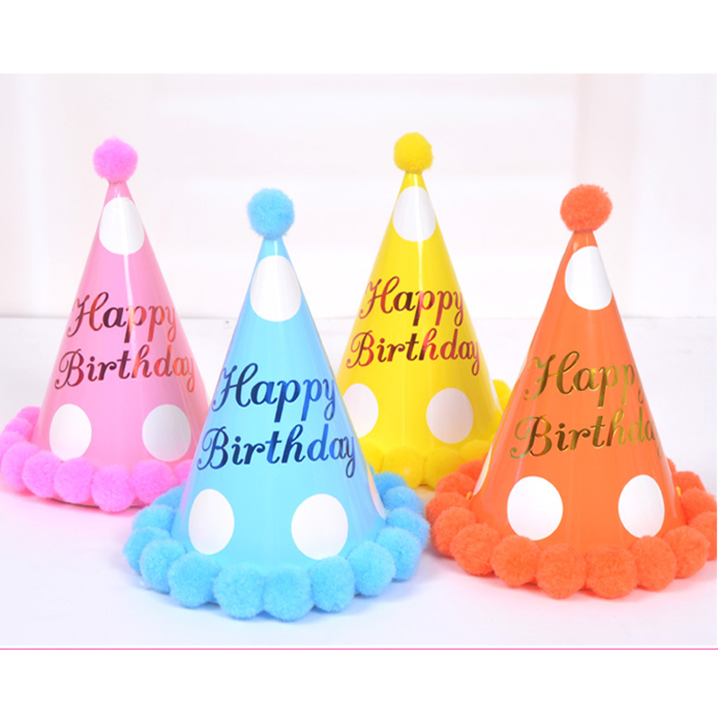 Birthday Party Kids Game Hat & Cake Celebration Decoration 5