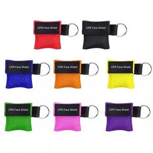 CPR Face shield with key ring 3
