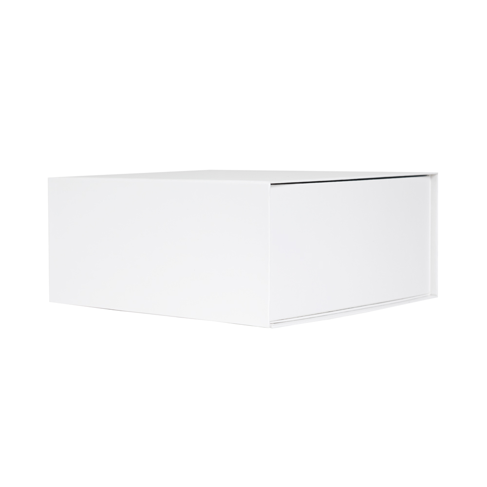 Medium White Kraft Premium Vesta Gift Box w/ Matte Gravure Anti-Rub Varnish 3
