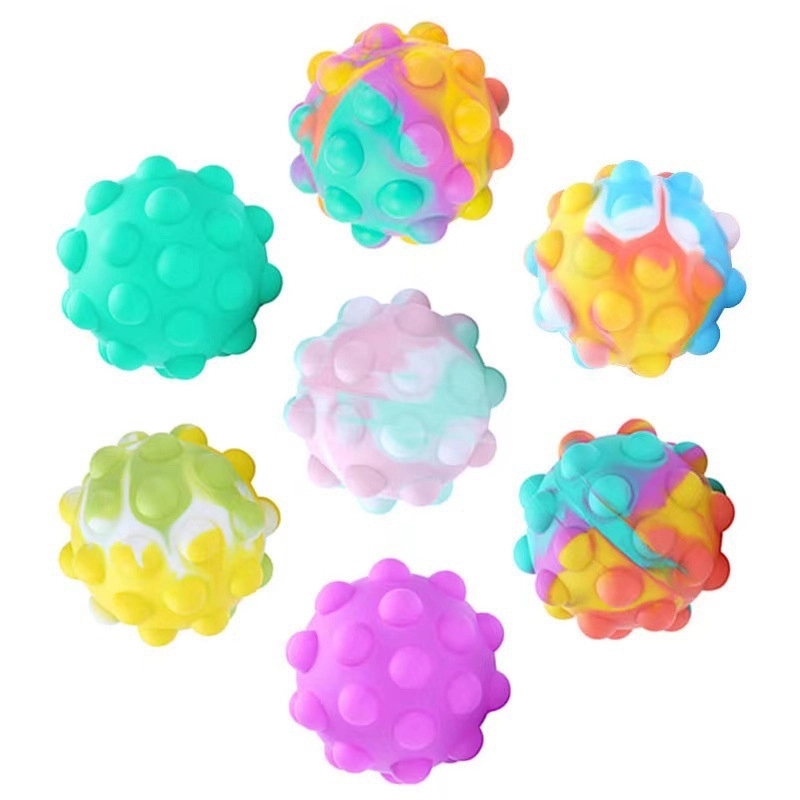 Silicone Push Bobble Fidget Stress Ball 3