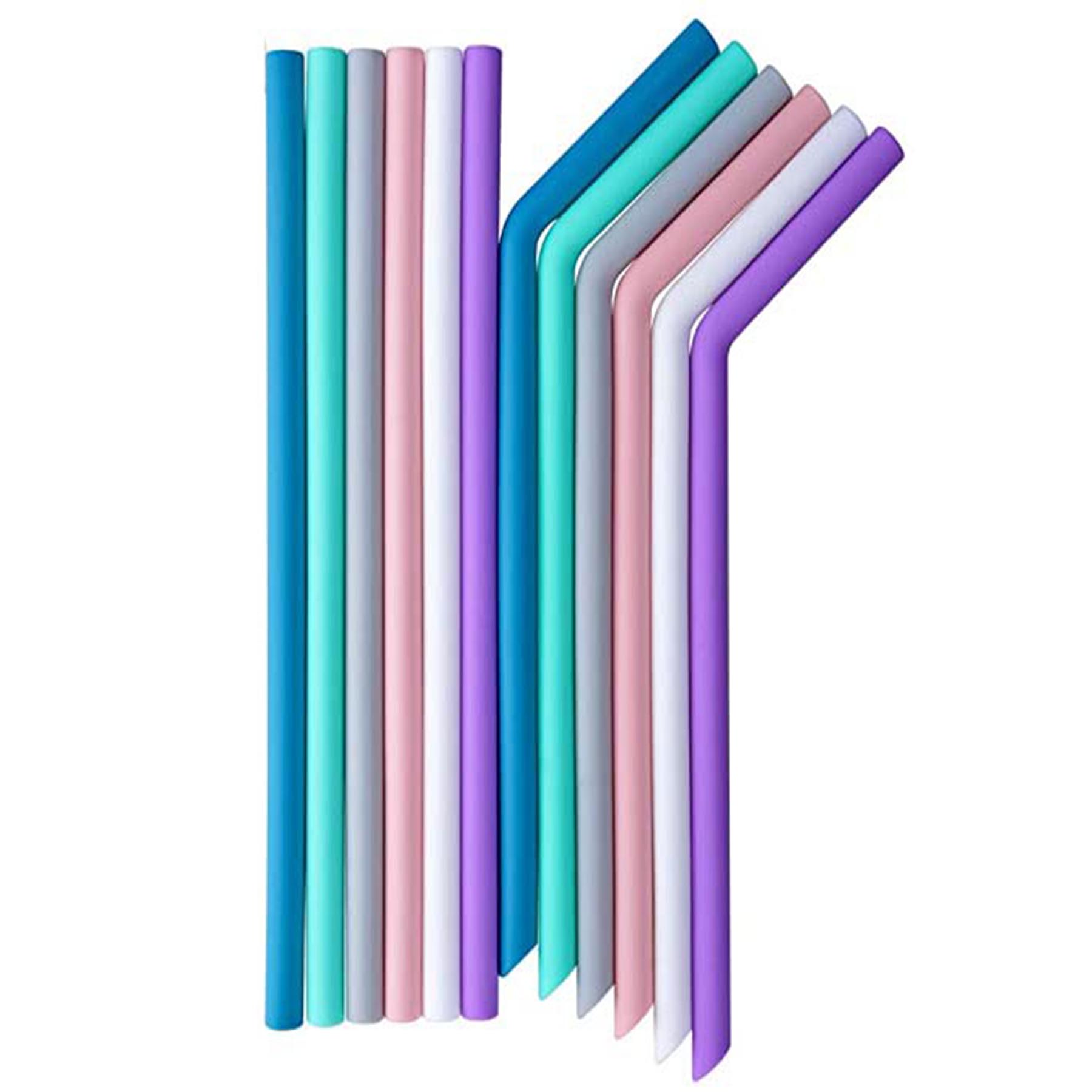 Silicon Reuse Straws 2