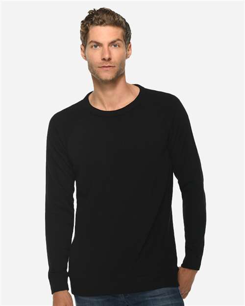 Unisex French Terry Crewneck Sweatshirt - LS13004 6