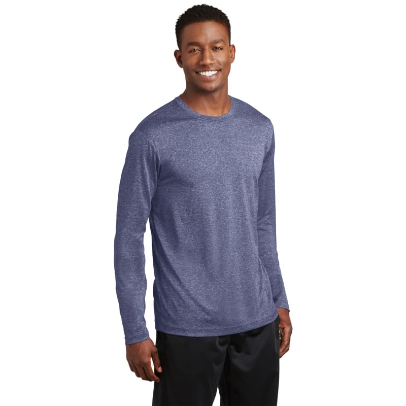Sport-Tek Long Sleeve Heather Contender Tee. 17