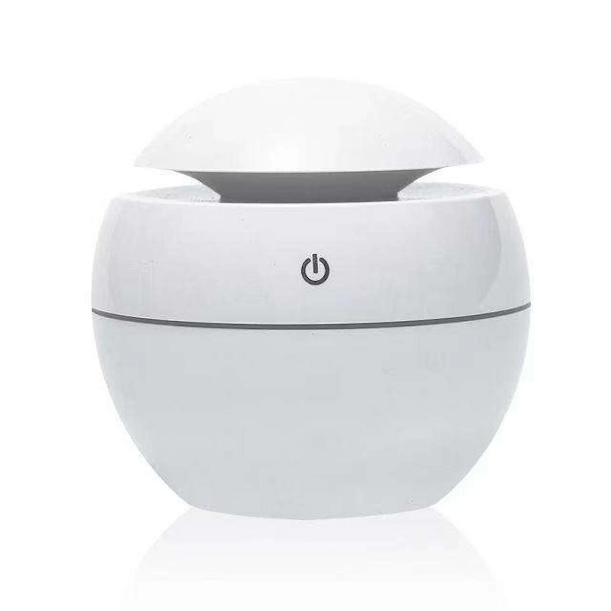 130ml USB Electric Air Humidifier Wood Grain 7 Color LED Lig 8