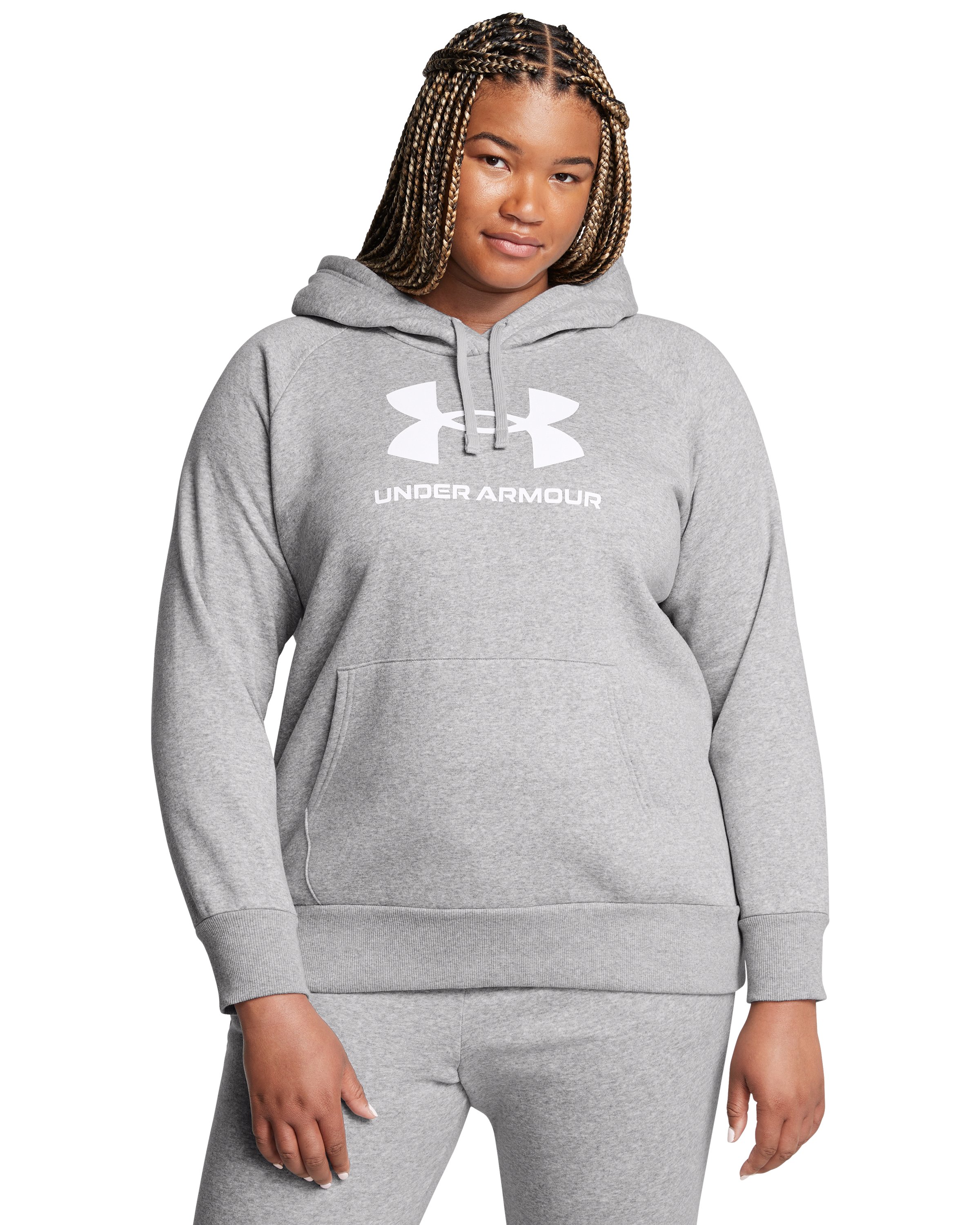 UA Rival Fleece Women's Logo Hoodie 9