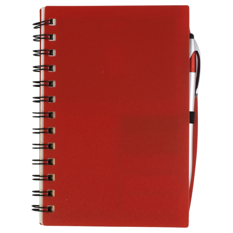 "Allegheny" Stylish Spiral Sticky Notes, Flags and Pen Notebook 4