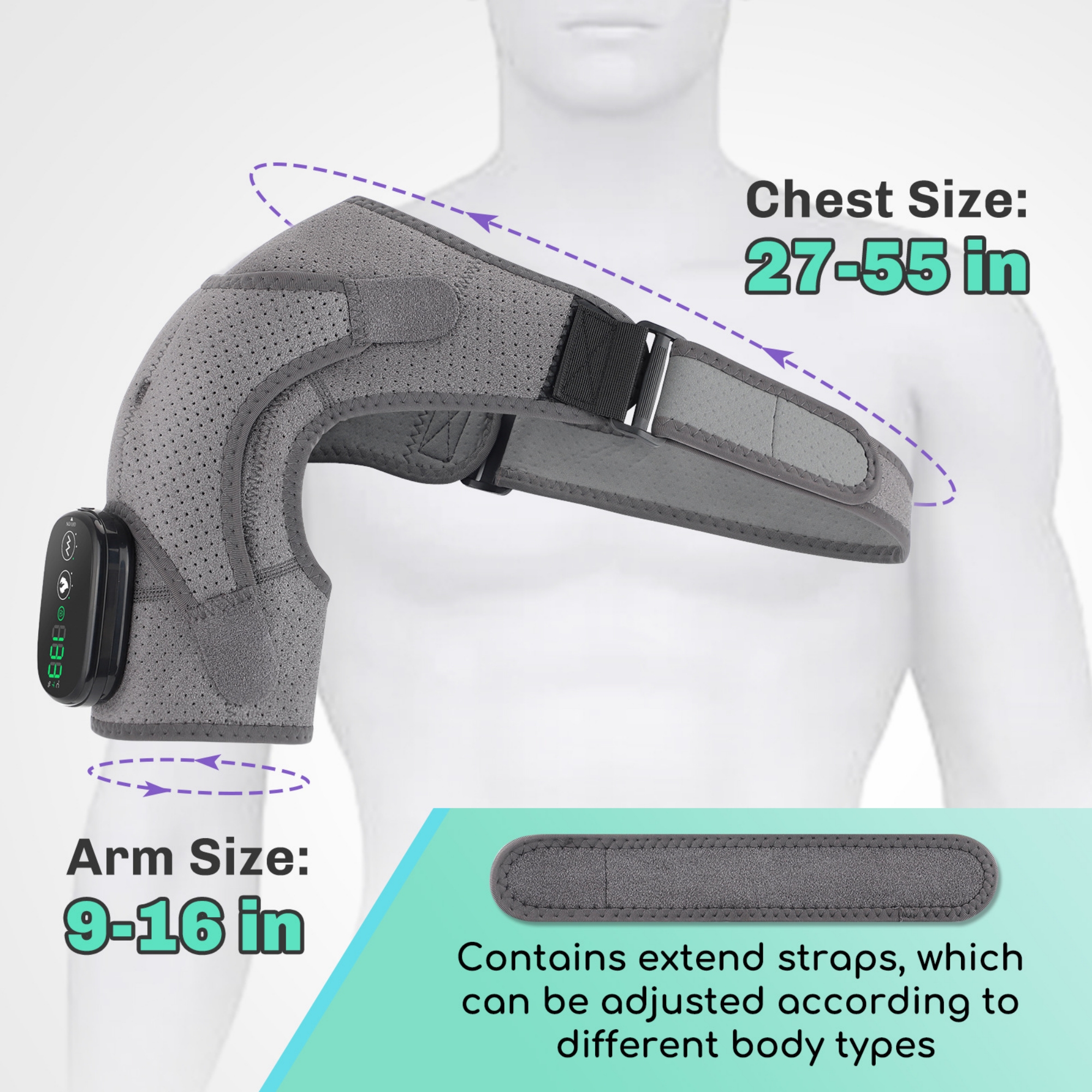 Cordless Shoulder Heating Pad 4