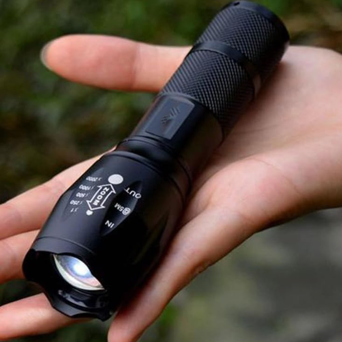 Zoomable Tactical LED Flashlight with Adjustable Focus 4