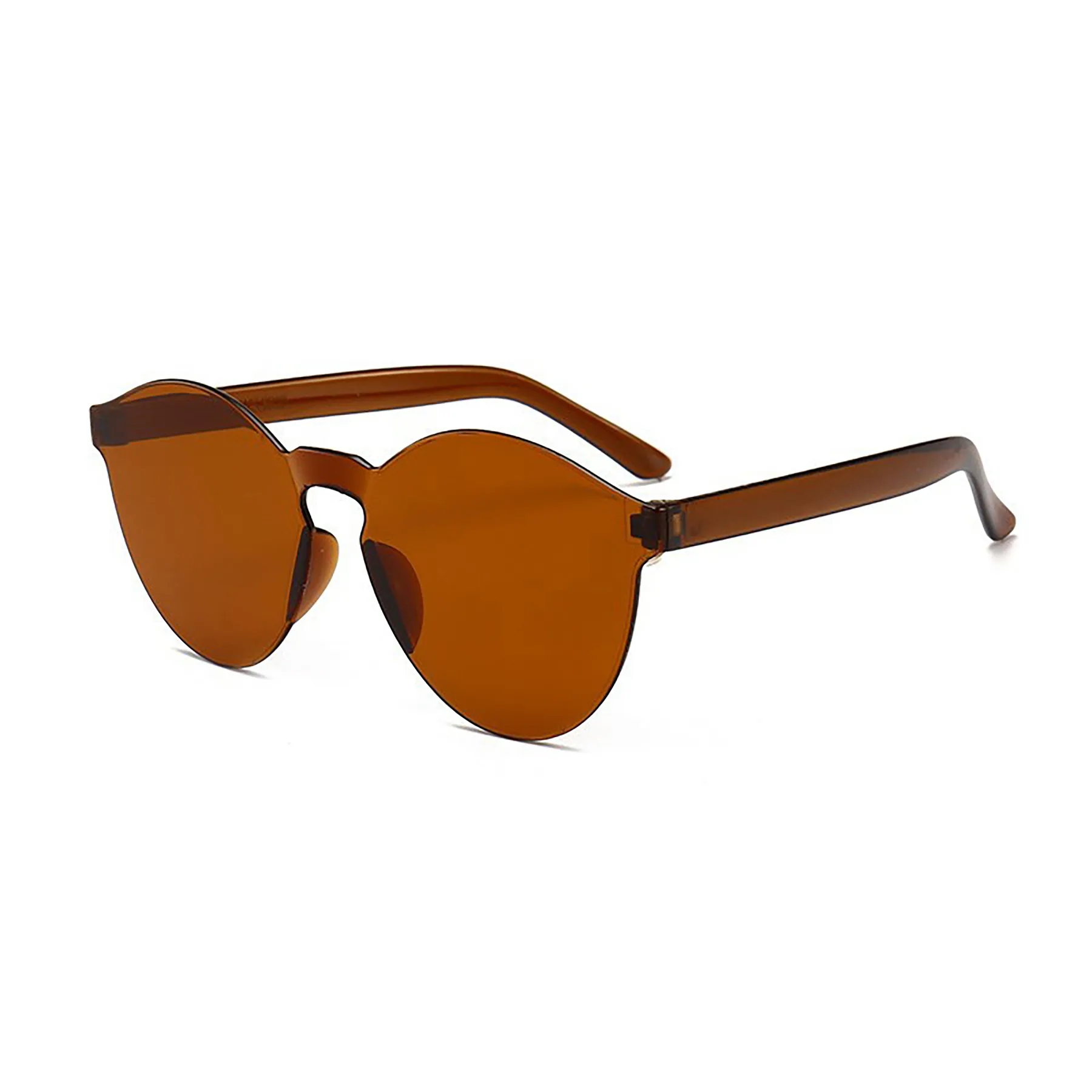 Round Rimless Sunglasses 7