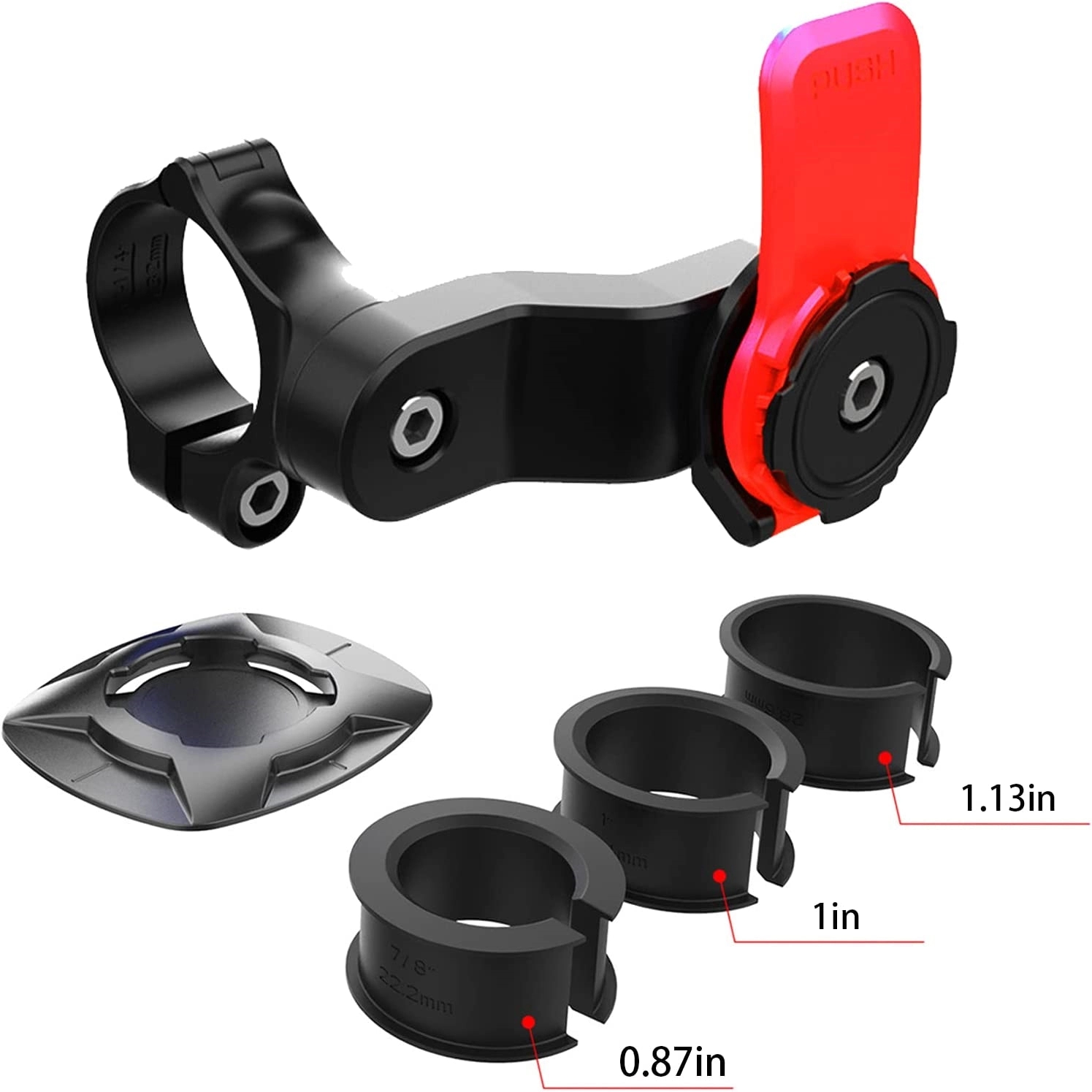 Bike Motorcycle Quick Twist Lock Phone Holder 7