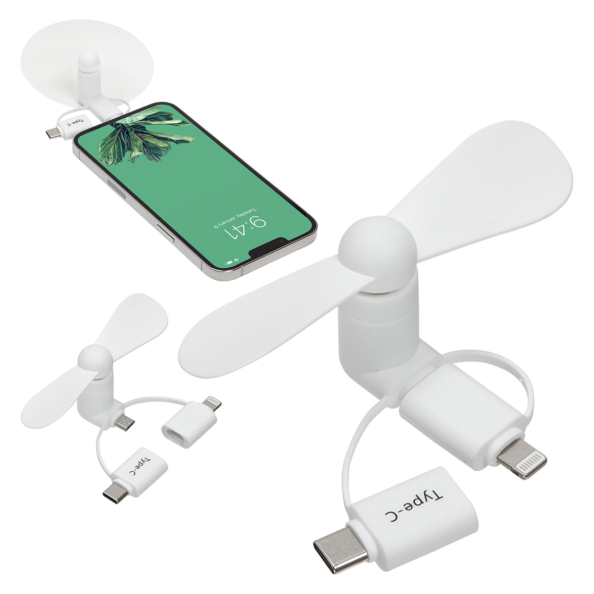 3-in-1 Mini Phone Fan 9