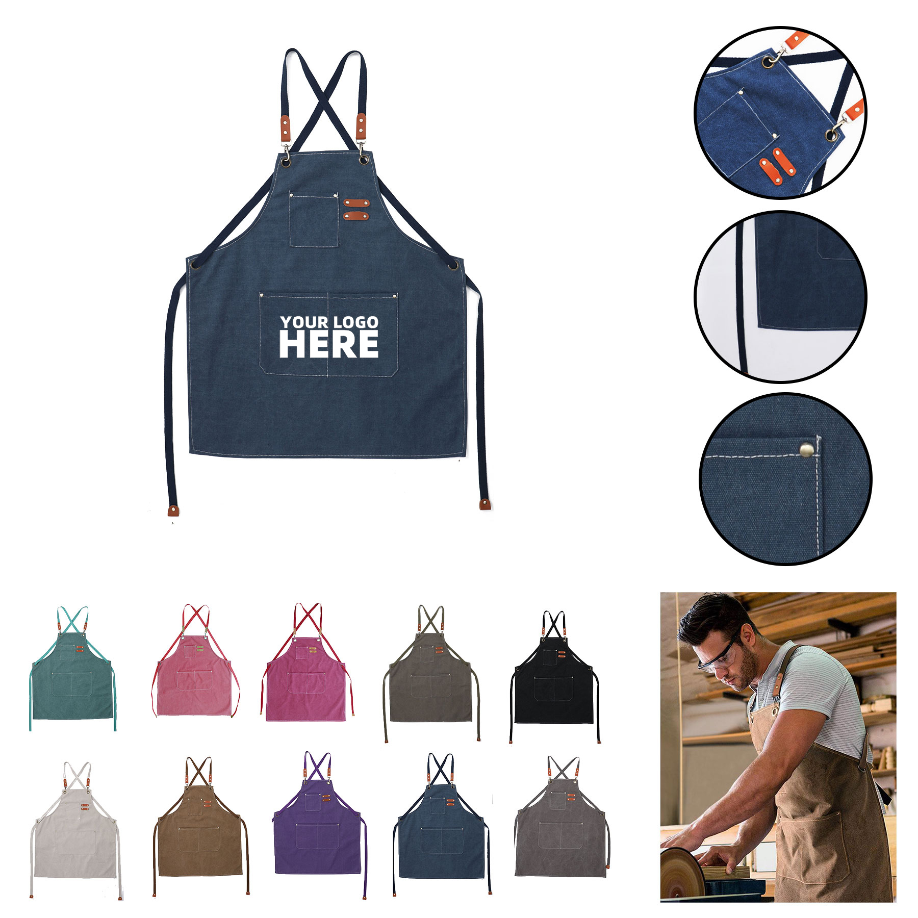 Canvas Chef Apron 2