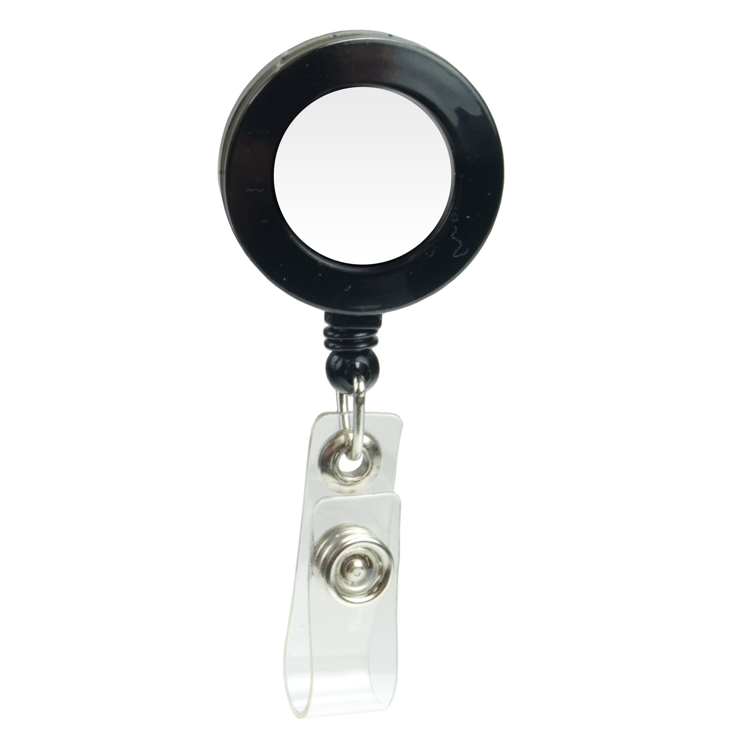 Domed Retractable Badge Holder (Round w/ Alligator Clip) 7