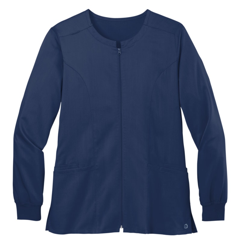 WonderWink Women's Premiere Flex Full-Zip Scrub Jacket 2
