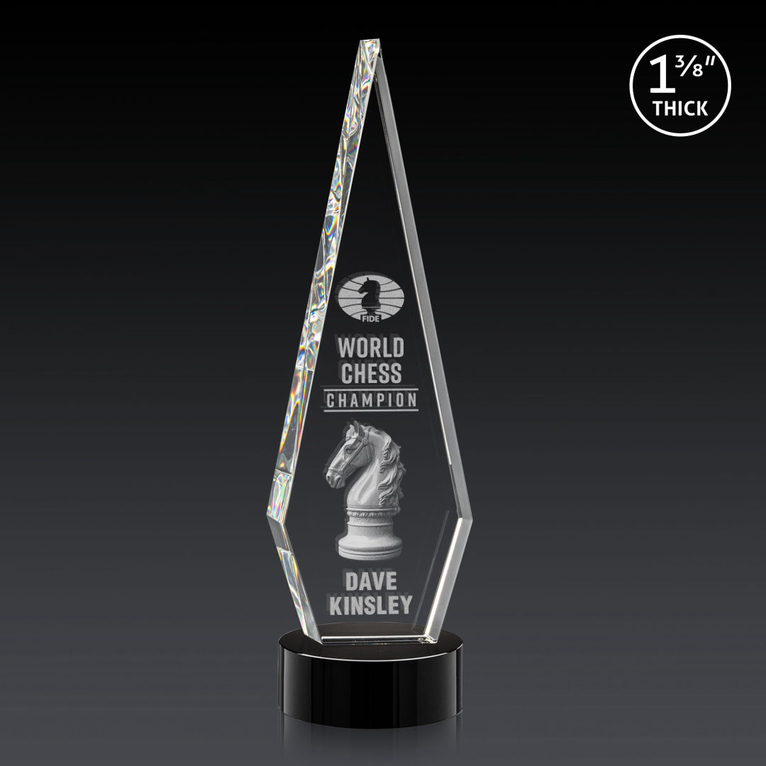 Springfield 3D Award on Stanrich Base - Black 4