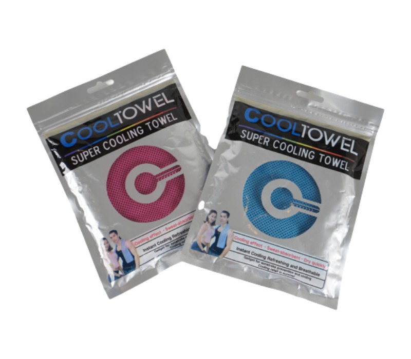 Fiber Cation Cooling Towel - Sealed PE Bag 2