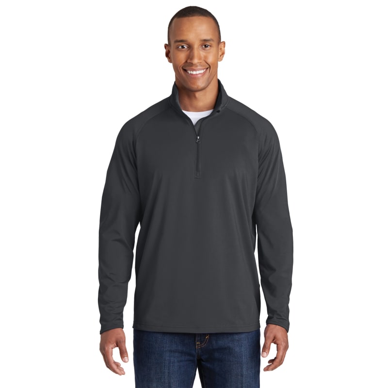 Sport-Tek Tall Sport-Wick Stretch 1/4-Zip Pullover. 7