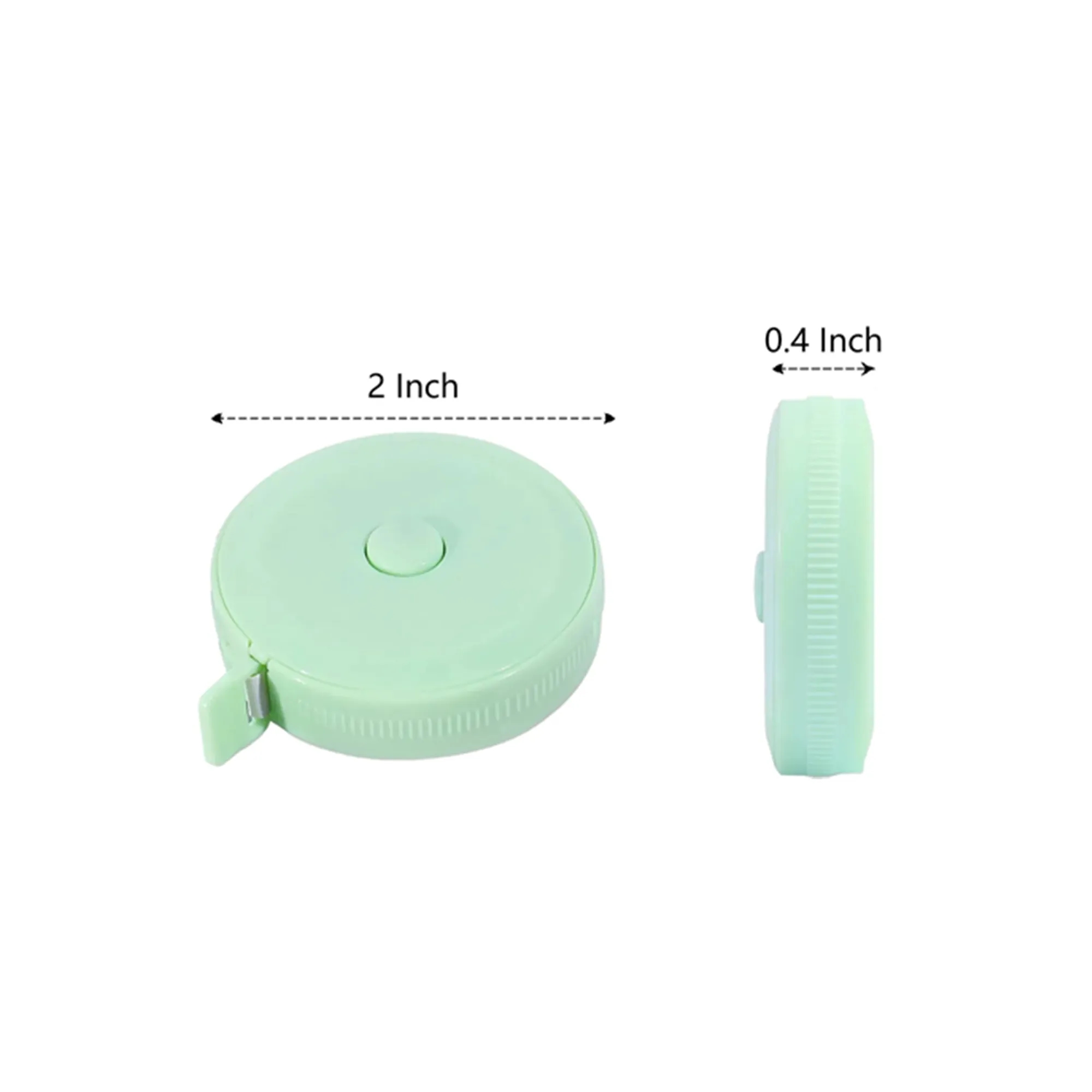 60in Mini Retractable Double-Sided Measuring Soft Tape 2