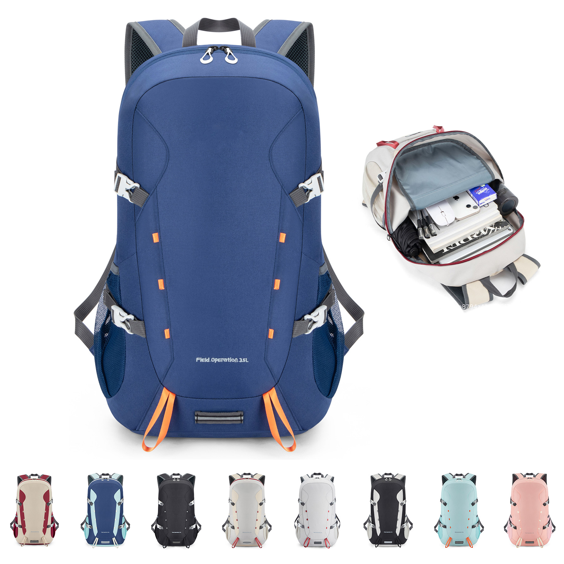 Lightweight Packable Travel Hiking Backpack 6