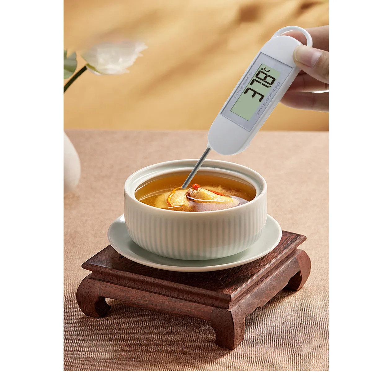 Kitchen Food Instant Read Probe Digital Cooking Thermometer 4